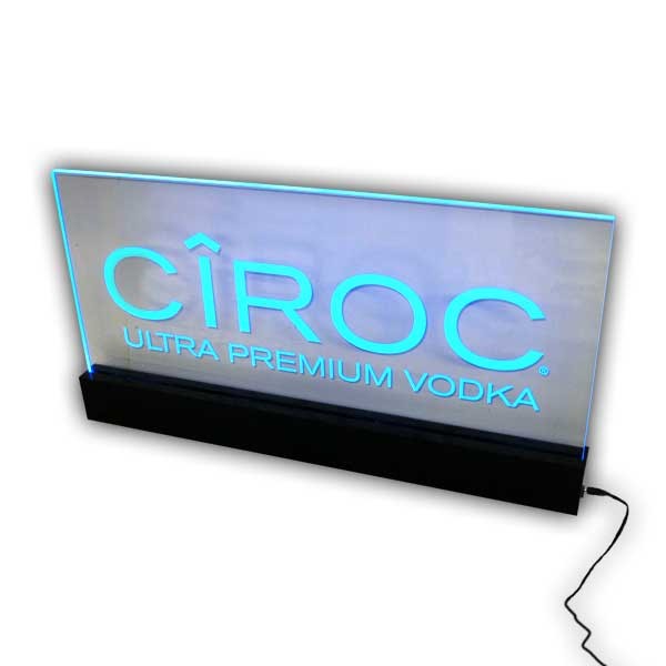 Lighted Ciroc Sign
